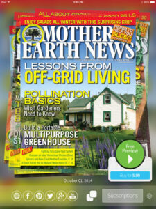 The Perks of a MOTHER EARTH NEWS Digital Subscription Image